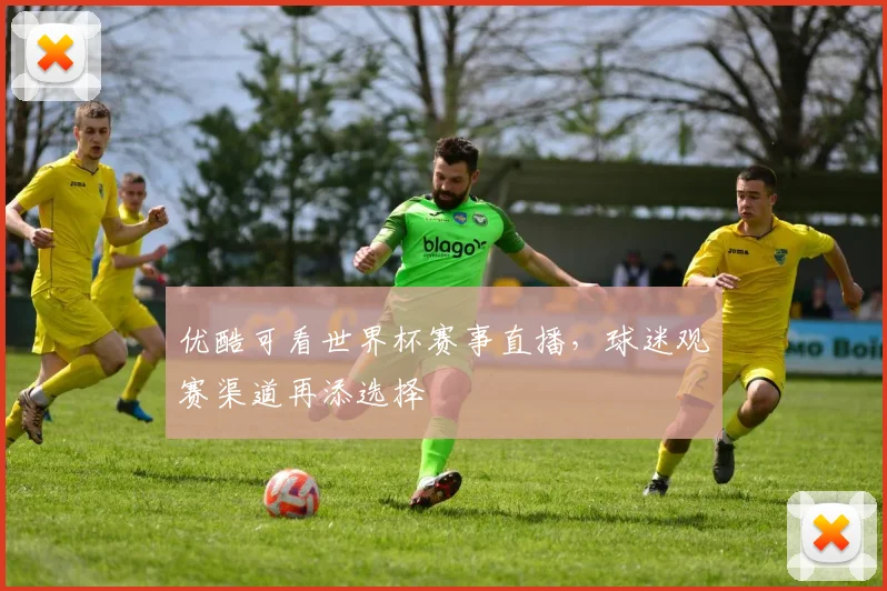 优酷可看世界杯赛事直播，球迷观赛渠道再添选择