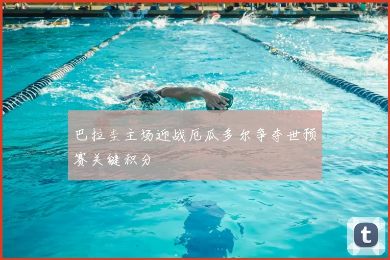 巴拉圭主场迎战厄瓜多尔争夺世预赛关键积分